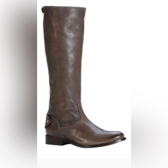 Vintage FRYE Melissa Button Back Zip Tall Riding Boots Size 9 - Picture 3 of 14